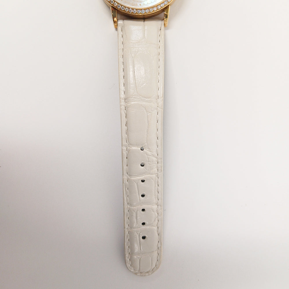 A. Lange & Söhne Saxonia Automatic 37mm Diamond Bezel 840.021 – Silver Dial