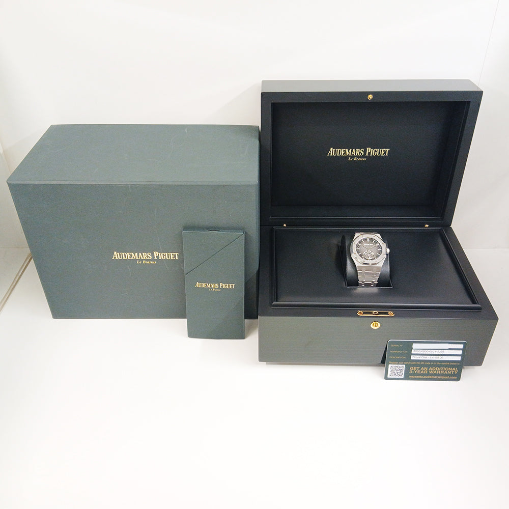 Audemars Piguet Royal Oak Tourbillon Extra-Thin 41mm White Gold 26522BC.OO.1220BD.01 – Grey Dial