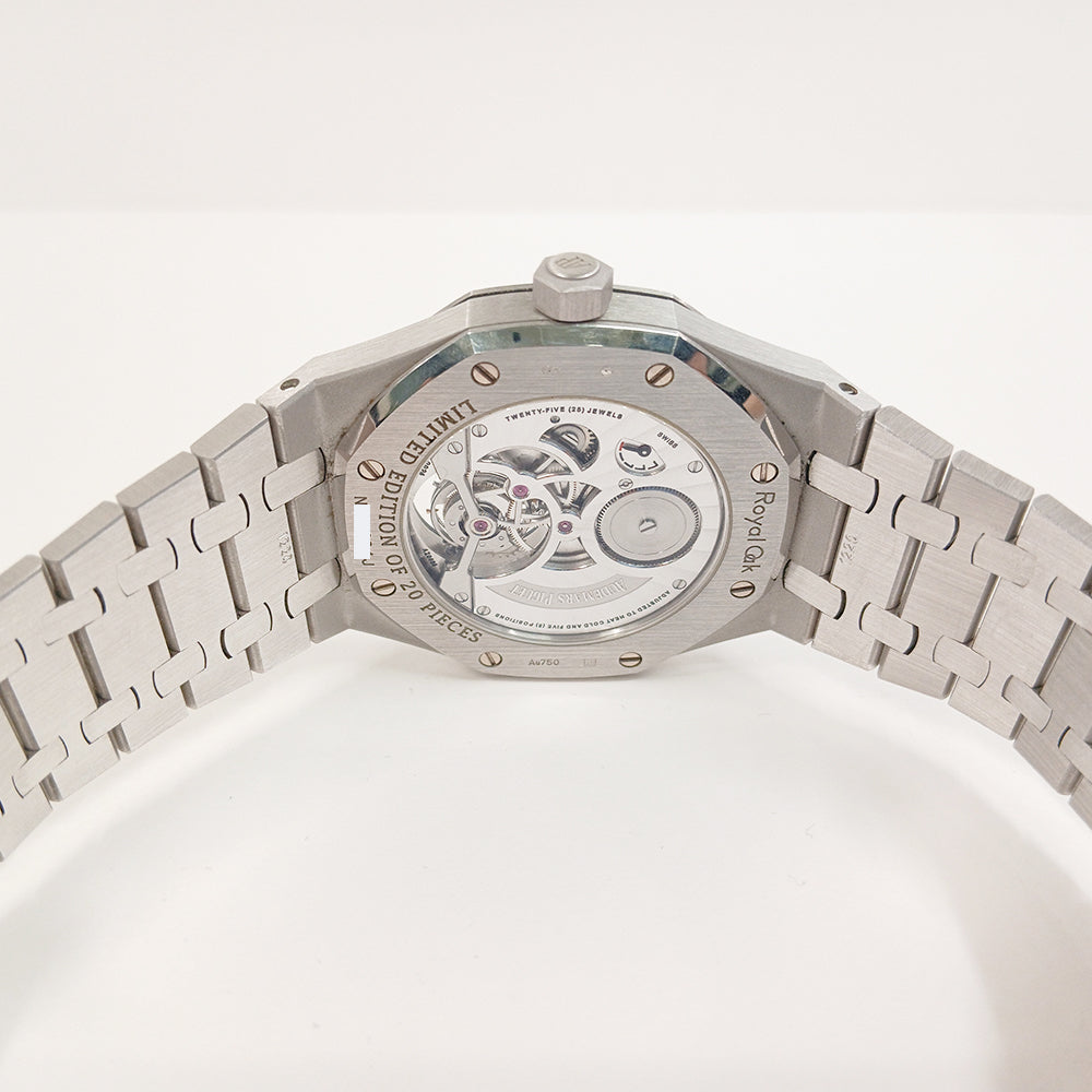 Audemars Piguet Royal Oak Tourbillon Extra-Thin 41mm White Gold 26522BC.OO.1220BD.01 – Grey Dial