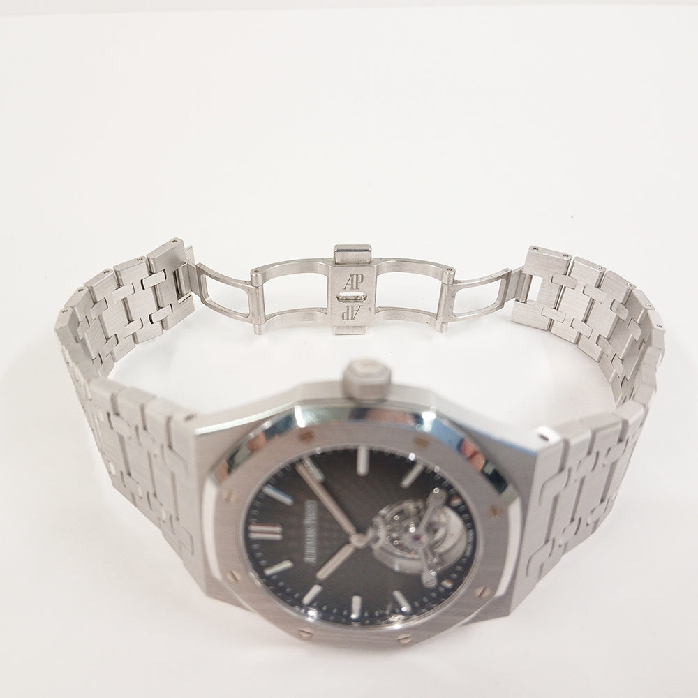 Audemars Piguet Royal Oak Tourbillon Extra-Thin 41mm White Gold 26522BC.OO.1220BD.01 – Grey Dial