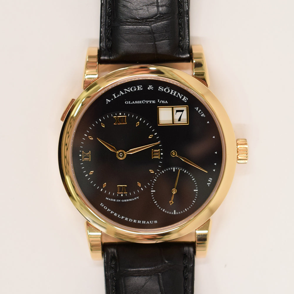 A. Lange & Söhne Lange 1 38.5mm 101.031 – Black Dial