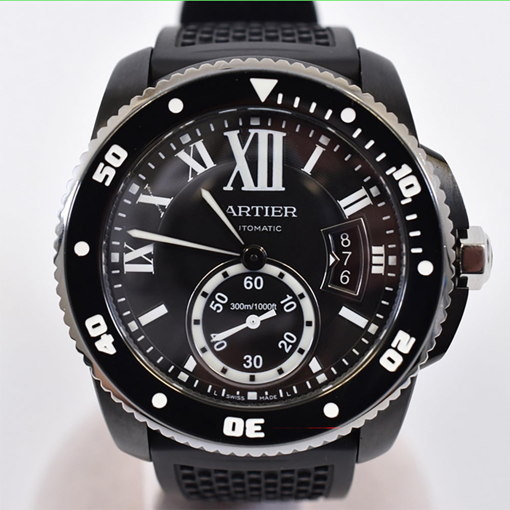 Cartier Calibre de Cartier Diver Carbon 42mm WSCA0006 – Black Roman Dial