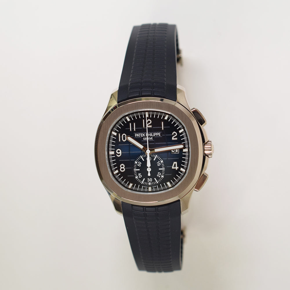 Patek Philippe Aquanaut Chronograph 42.2mm 5968G-001 – Blue Dial