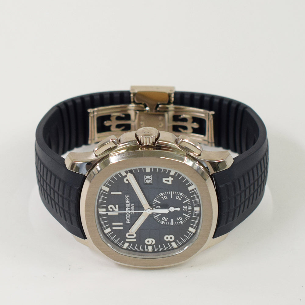Patek Philippe Aquanaut Chronograph 42.2mm 5968G-001 – Blue Dial