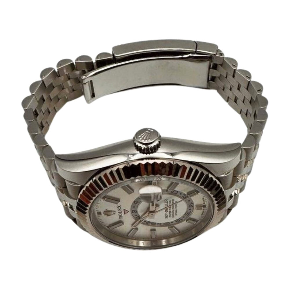 Rolex Sky-Dweller 42mm Steel and White Gold 336934 – White Dial