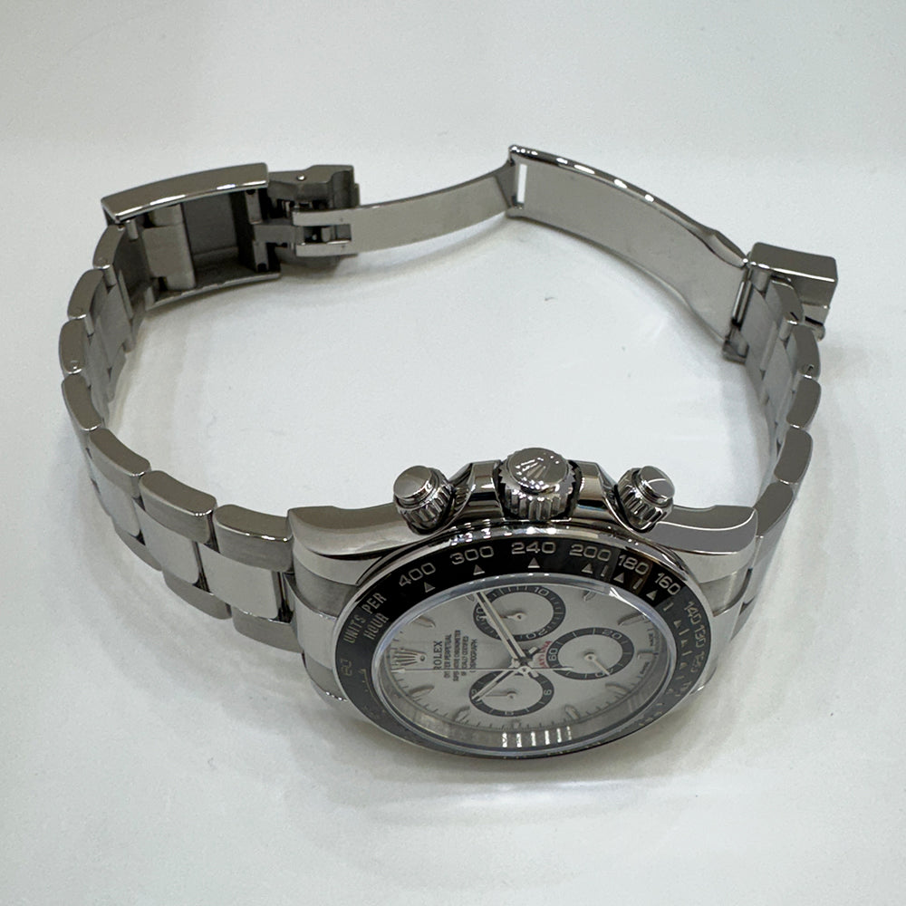 Rolex Cosmograph Daytona 40mm Steel Ceramic Bezel 126500LN – White Dial