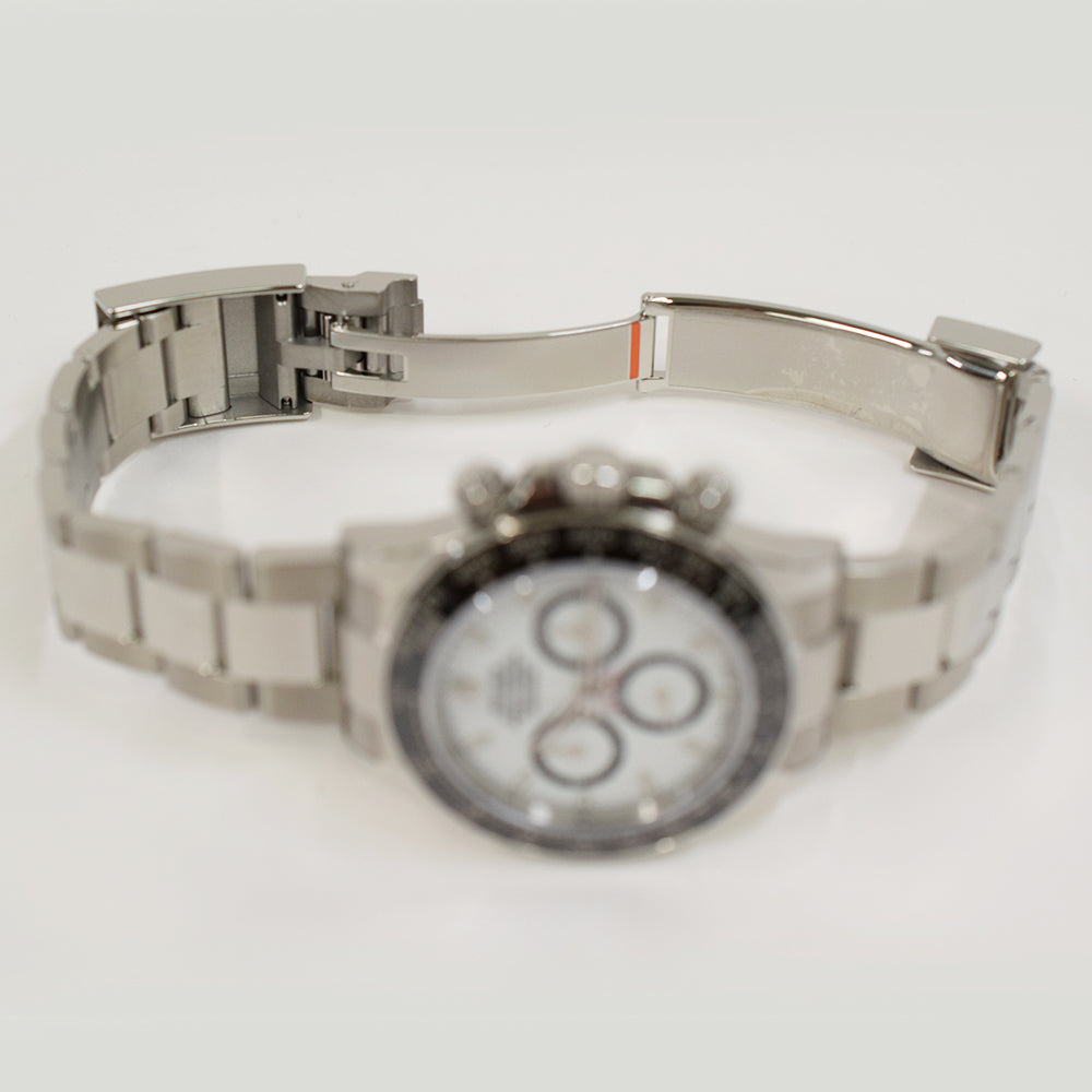 Rolex Cosmograph Daytona 40mm Steel Ceramic Bezel 126500LN – White Dial