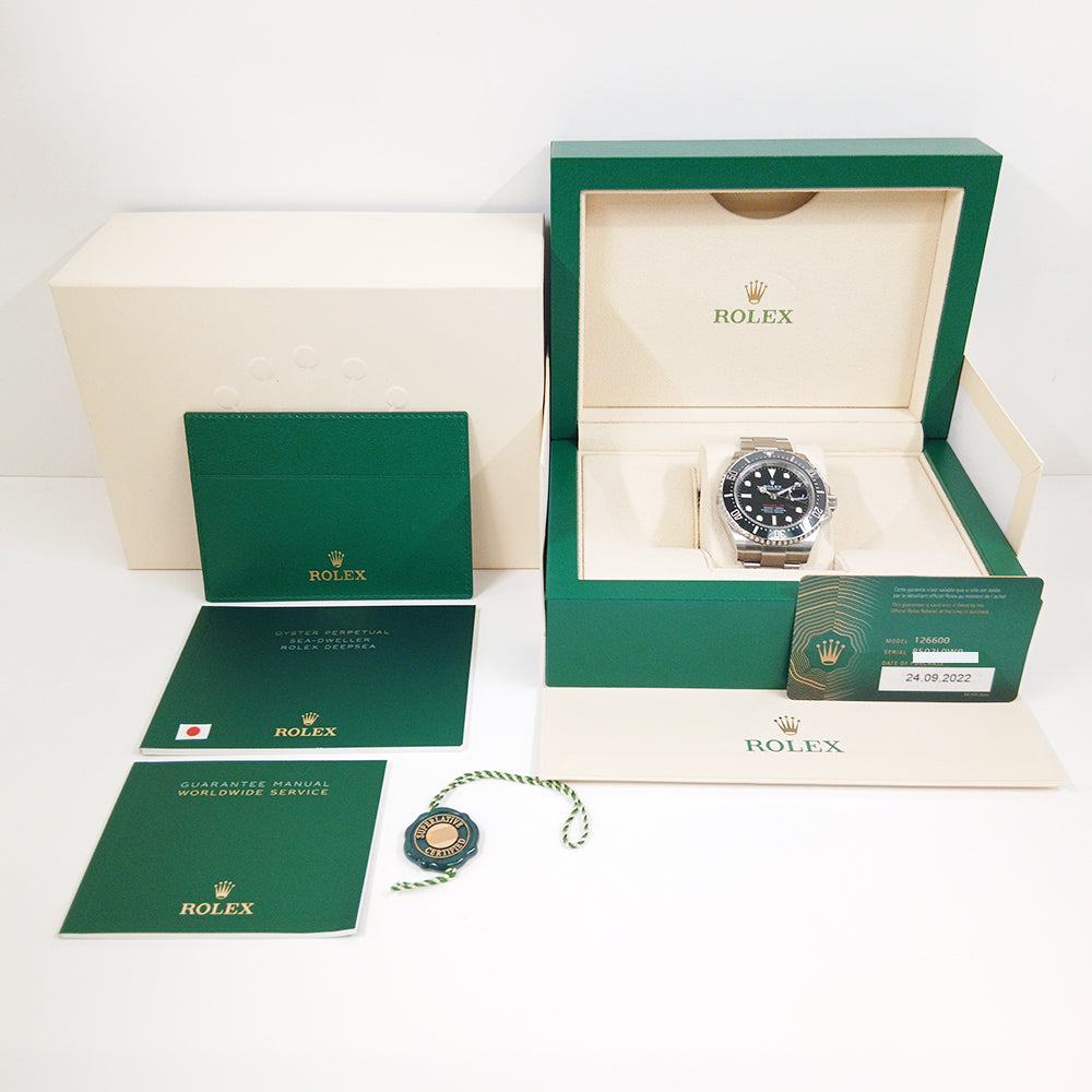 Rolex Sea-Dweller 43mm Steel 126600 – Black Dial