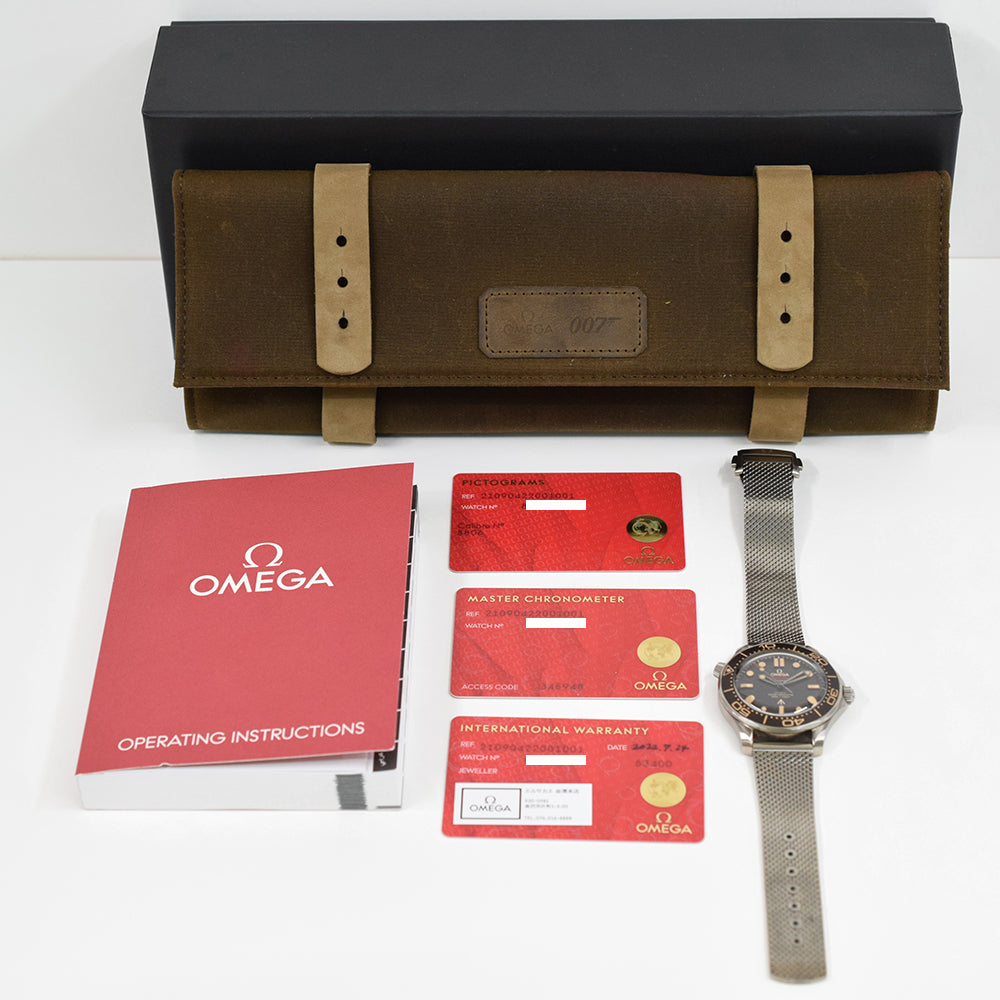 Omega Seamaster Diver 300M 007 Edition 42mm 210.90.42.20.01.001 – Brown Dial