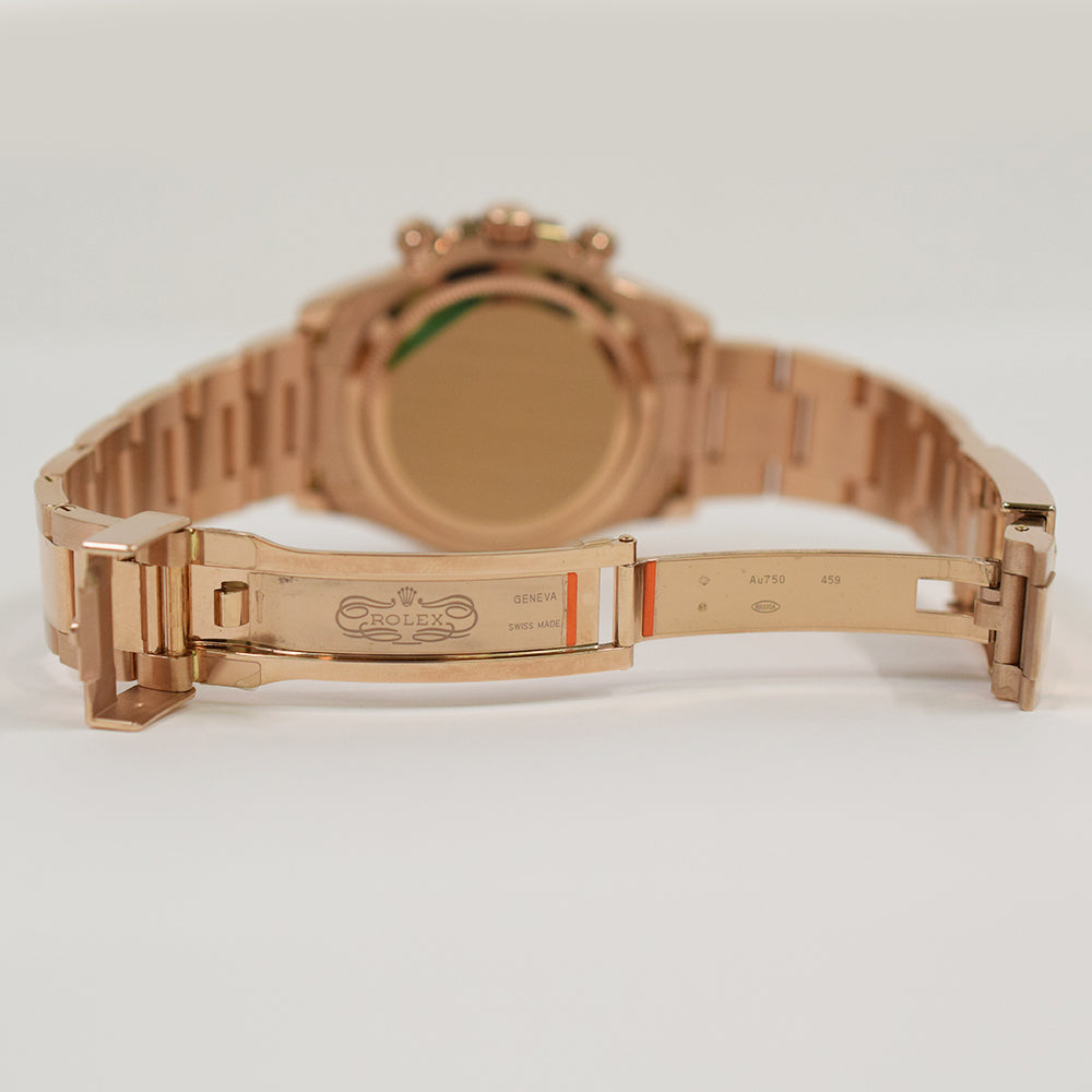 Rolex Cosmograph Daytona 40mm Everose Gold 126505 – Black Dial