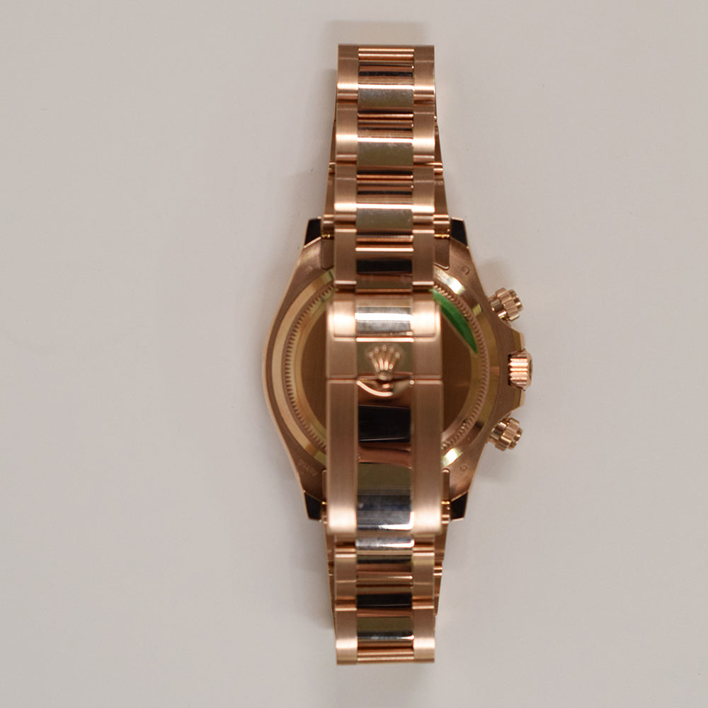 Rolex Cosmograph Daytona 40mm Everose Gold 126505 – Black Dial