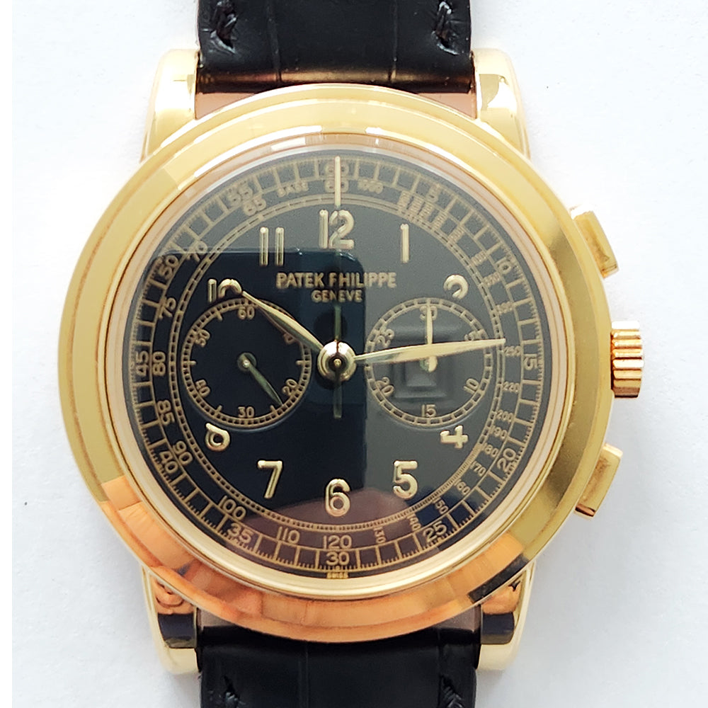 Patek Philippe Chronograph 42mm 5070J-001 – Black Dial