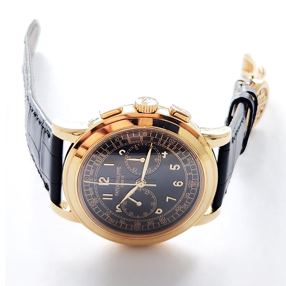 Patek Philippe Chronograph 42mm 5070J-001 – Black Dial