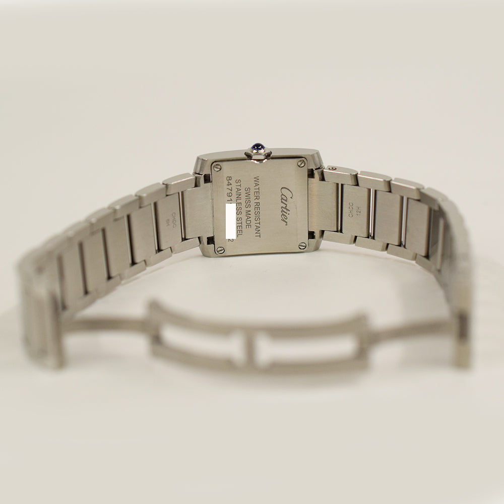 Cartier Tank Française Small 25.7mm x 21.2mm WSTA0065 – Silver Roman Dial