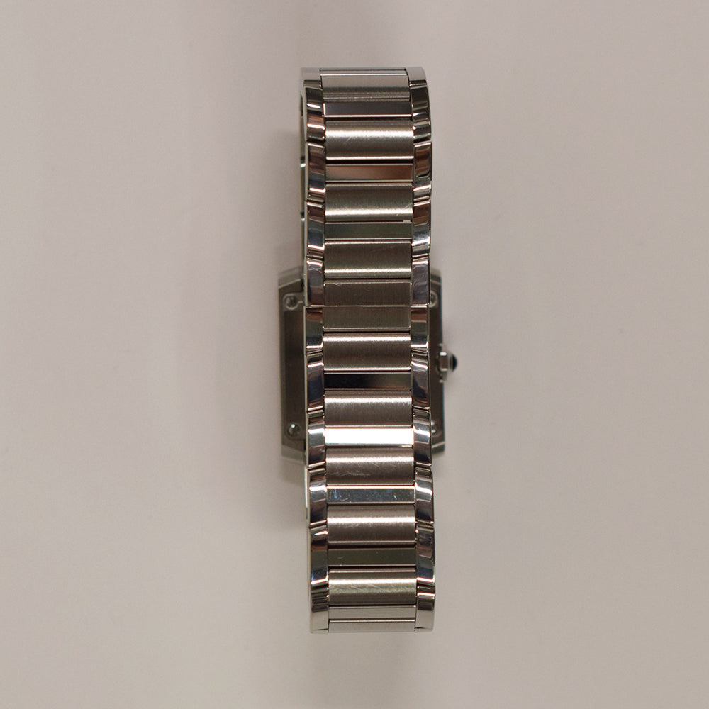 Cartier Tank Française Small 25.7mm x 21.2mm WSTA0065 – Silver Roman Dial