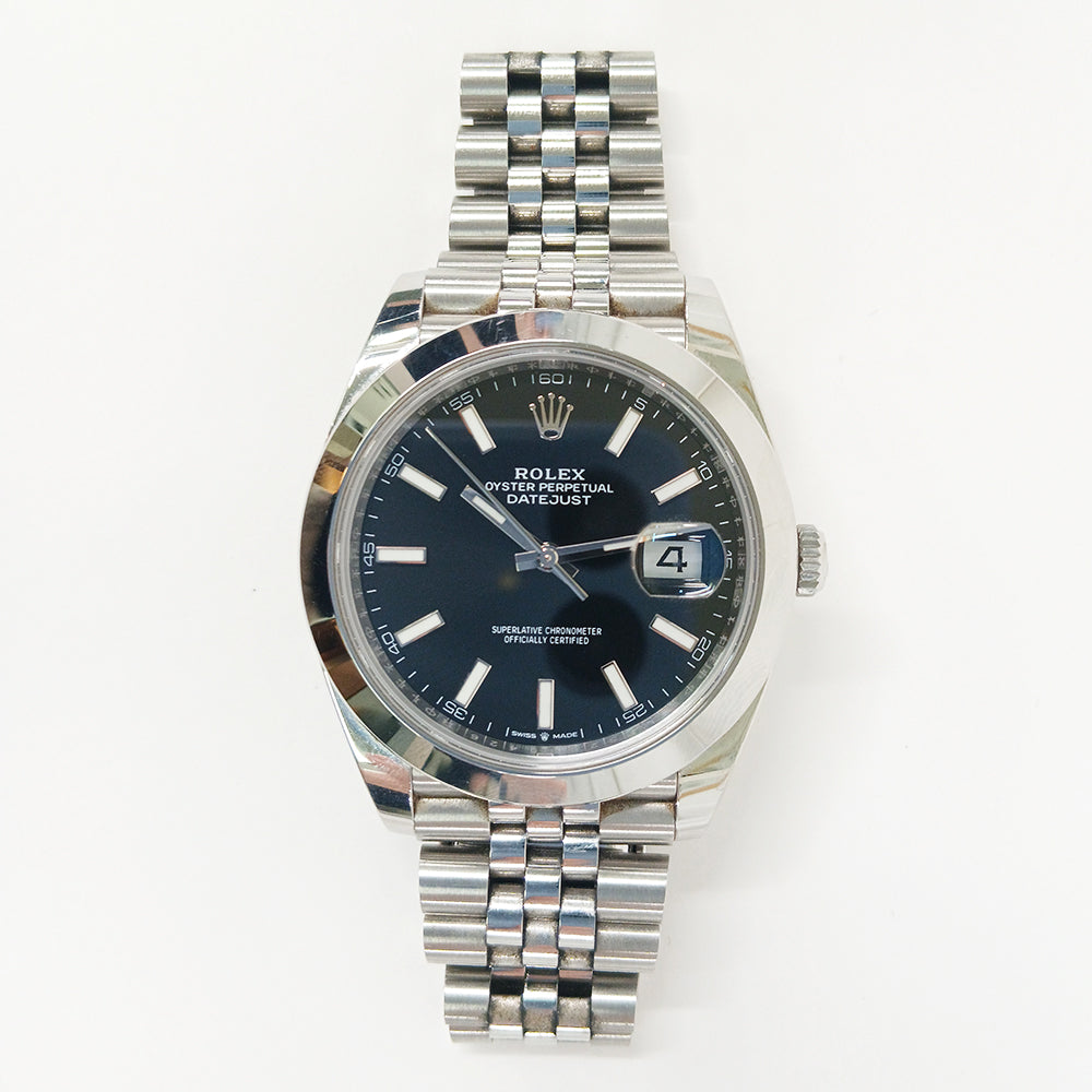 Rolex Datejust 41mm Steel 126300 – Black Dial
