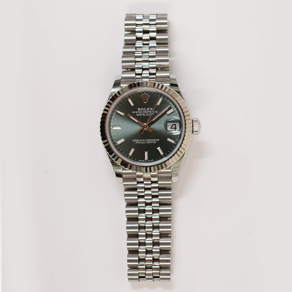 Rolex Datejust 31mm Steel and White Gold 278274 – Green Dial