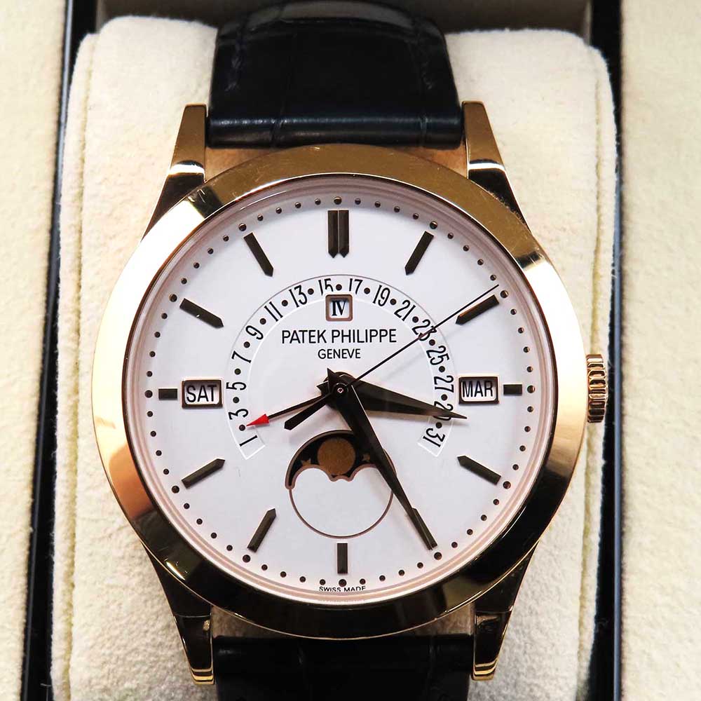 Patek Philippe Perpetual Calendar Retrograde 39.5mm 5496R-001 – White Dial
