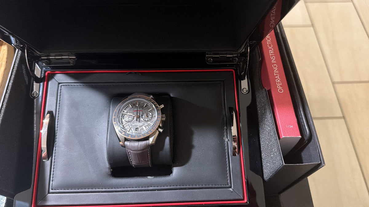 Omega Speedmaster Grey Side of the Moon "Meteorite"