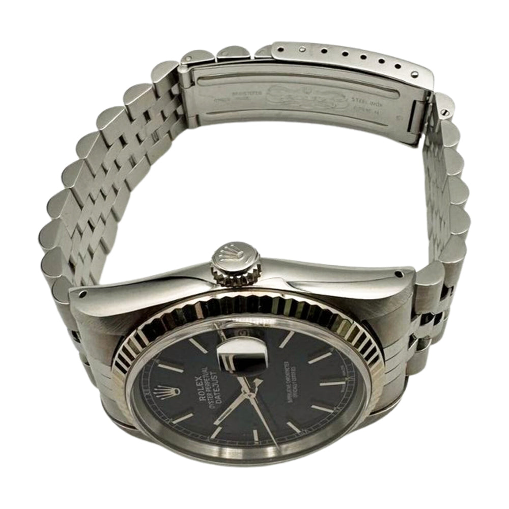 Rolex Datejust 36mm Steel and White Gold 16234 – Blue Dial