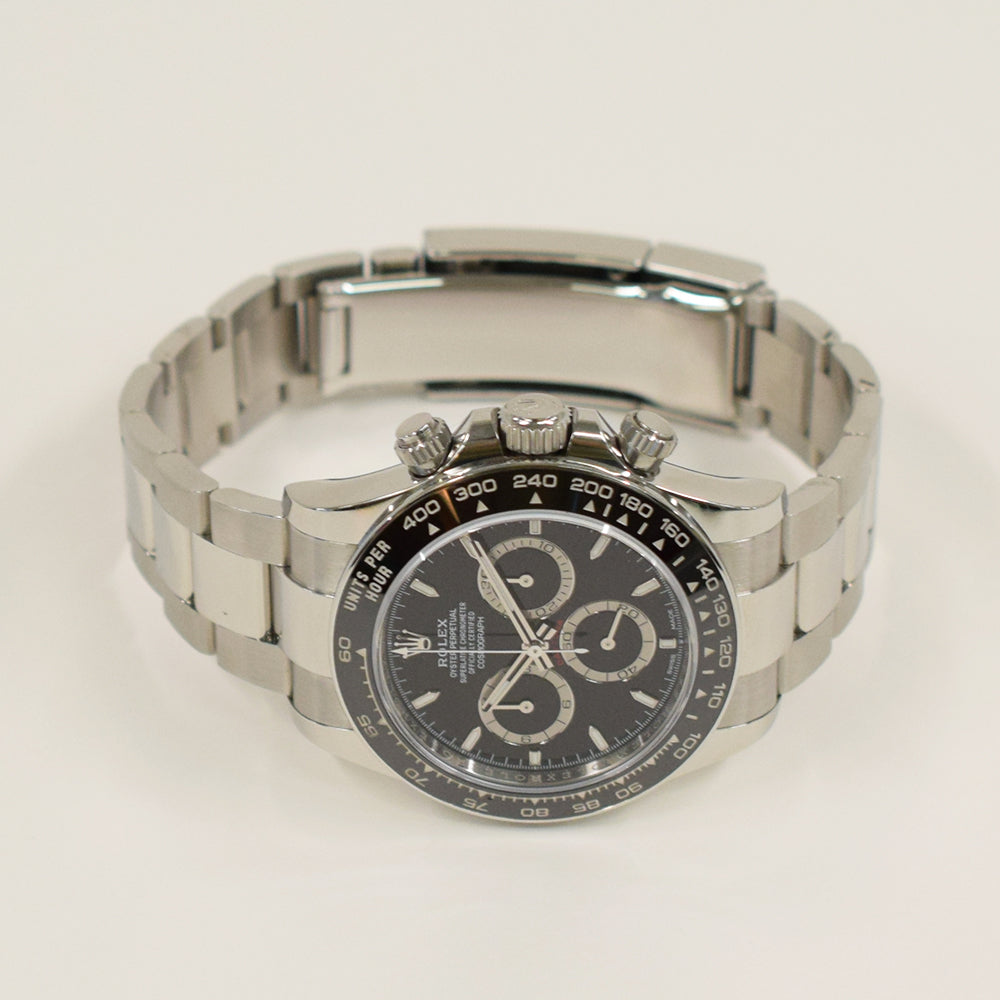 Rolex Cosmograph Daytona 40mm Steel Ceramic Bezel 126500LN – Black Dial