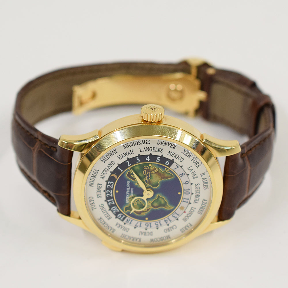 Patek Philippe World Time 39mm 5231J-001 – Enamel Dial