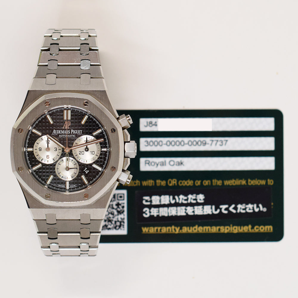 Audemars Piguet Royal Oak Chronograph 41mm 26331ST.OO.1220ST.02 – Black Dial