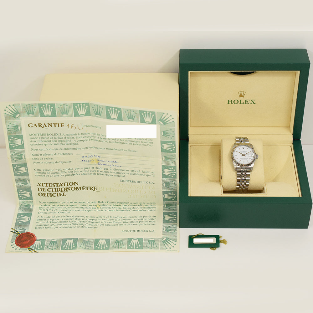 Rolex Lady-Datejust 26mm 68274 – White Dial
