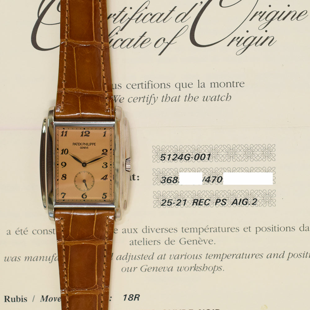 Patek Philippe Calatrava 37mm 5124G-001 – Brown Dial