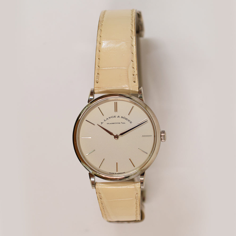 A. Lange & Söhne Saxonia Thin 37mm 201.027 – Silver Dial
