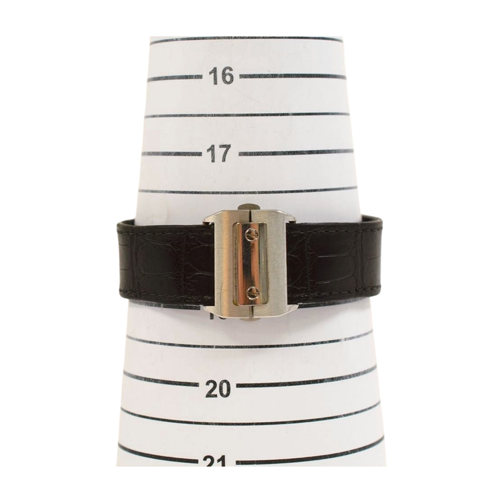 Cartier Santos 100 Selfwinding 51mm x 41.3mm WSSA0007 – Silver Roman Dial