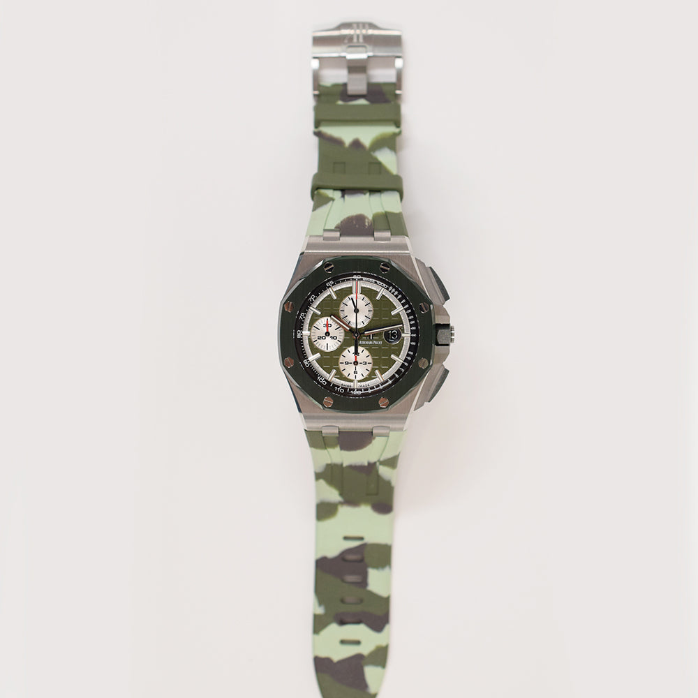 Audemars Piguet Royal Oak Offshore 42mm Ceramic Bezel 26400SO.OO.A055CA.01 – Green Dial