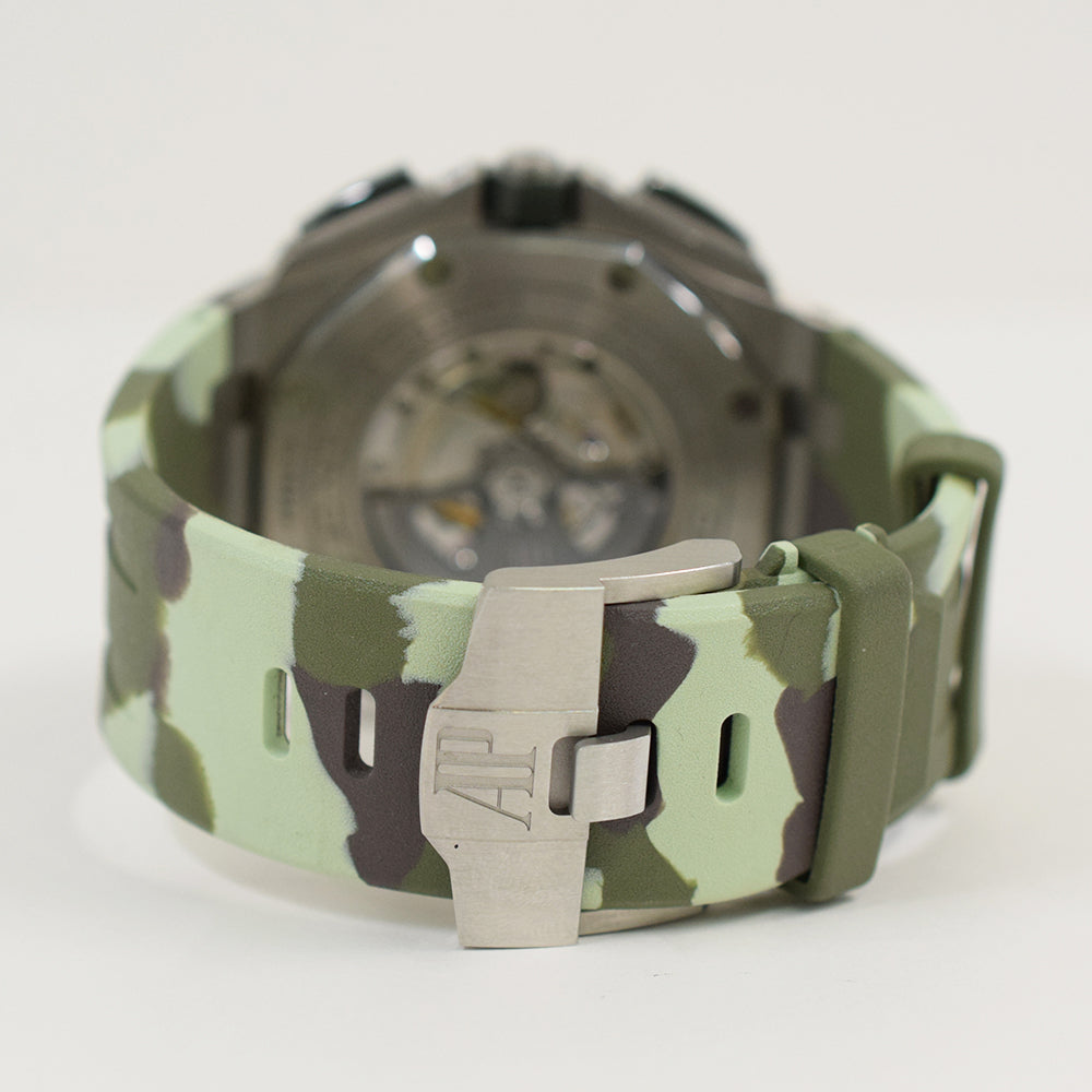 Audemars Piguet Royal Oak Offshore 42mm Ceramic Bezel 26400SO.OO.A055CA.01 – Green Dial