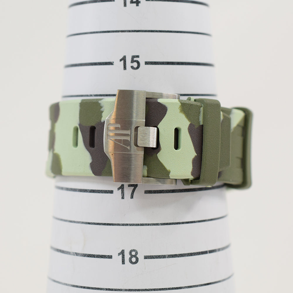 Audemars Piguet Royal Oak Offshore 42mm Ceramic Bezel 26400SO.OO.A055CA.01 – Green Dial