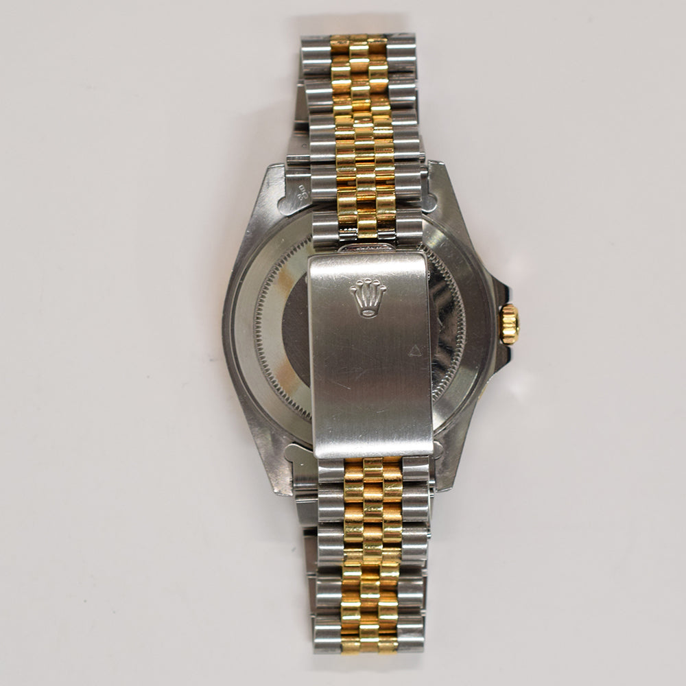 Rolex GMT-Master II 40mm Steel and Yellow Gold 16713 – Black Dial