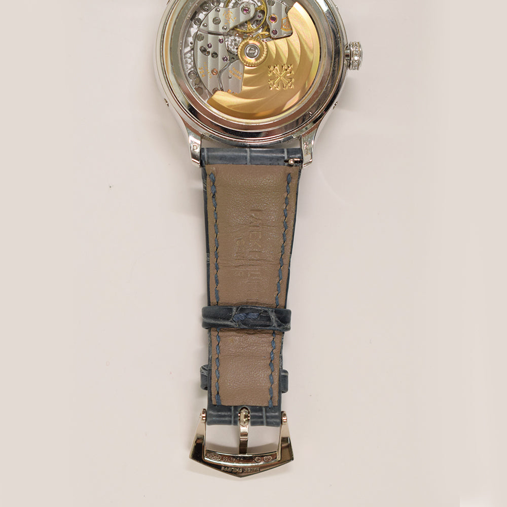 Patek Philippe Annual Calendar Moon Phase 38mm 4947G-001 – Blue Arabic Dial