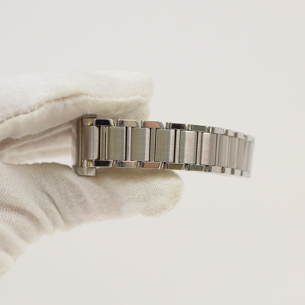 Cartier Tank Française Small Stainless Steel W51008Q3 – Ivory Roman Dial