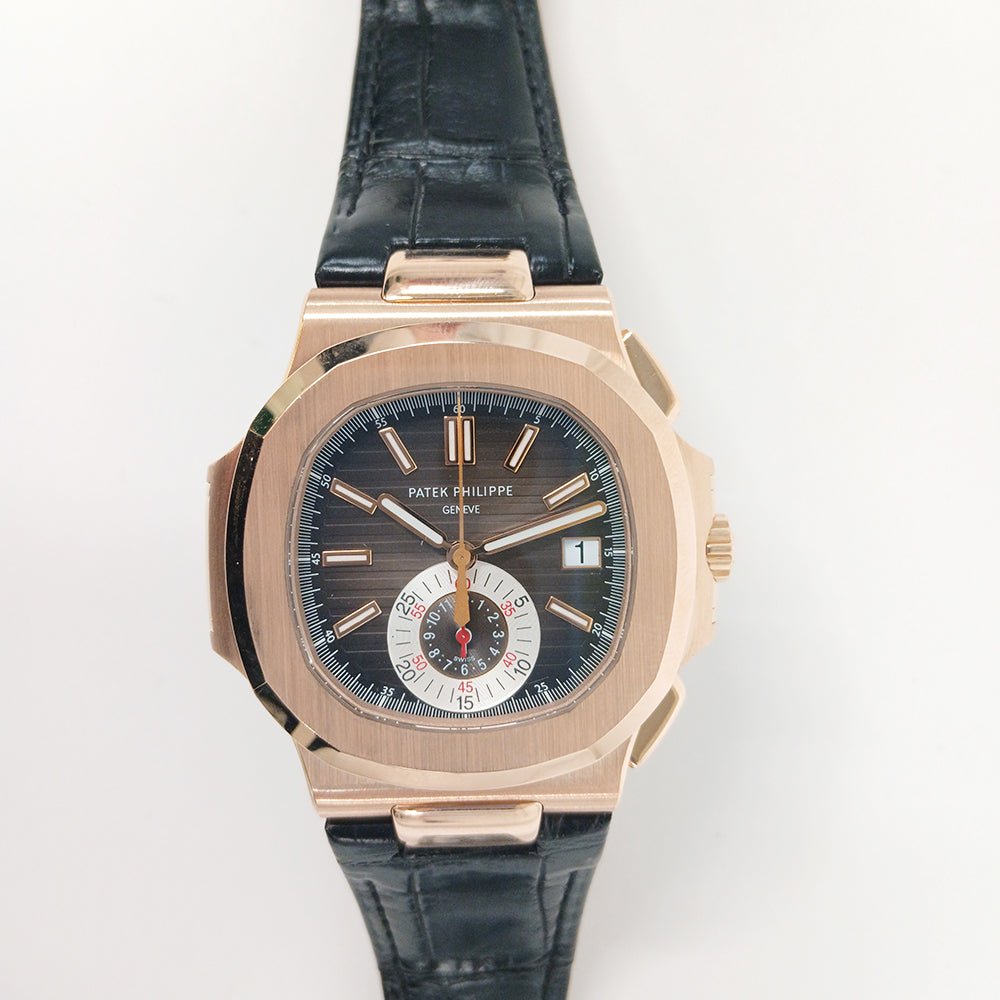 Patek Philippe Nautilus Flyback Chronograph 40.5mm 5980R-001 – Brown Dial