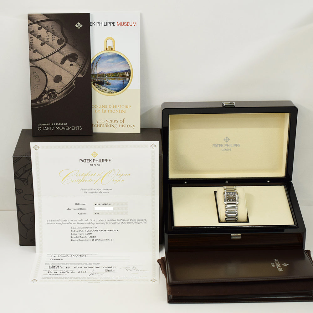 Patek Philippe Twenty~4 30mm x 25.1mm 4910/1200A-010 – Grey Dial