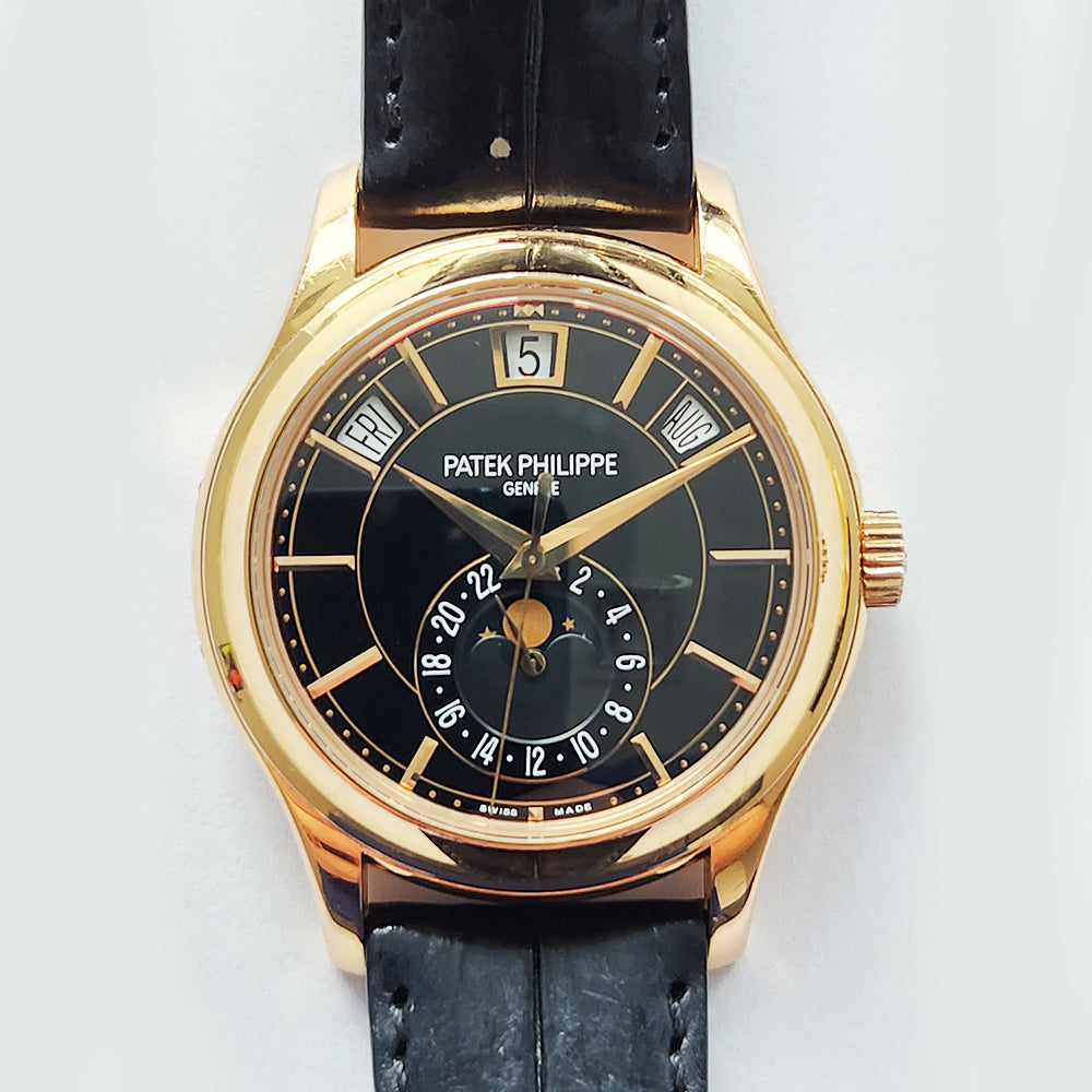 Patek Philippe Annual Calendar Moon Phase 40mm 5205R-010 – Black Dial