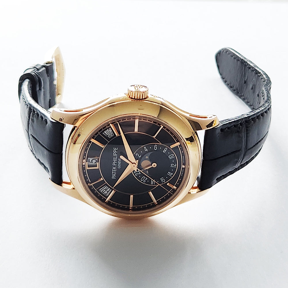 Patek Philippe Annual Calendar Moon Phase 40mm 5205R-010 – Black Dial