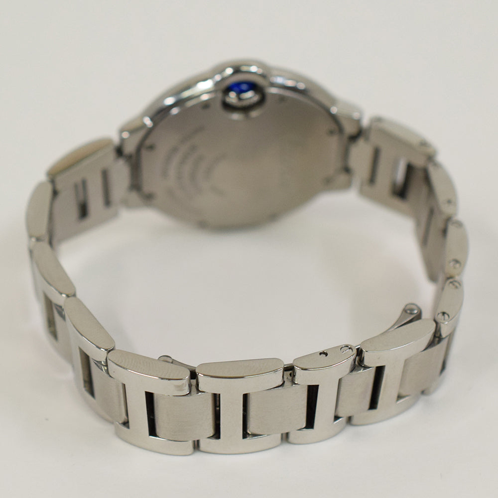 Cartier Ballon Bleu 33mm Steel W6920100 – Pink Roman Dial