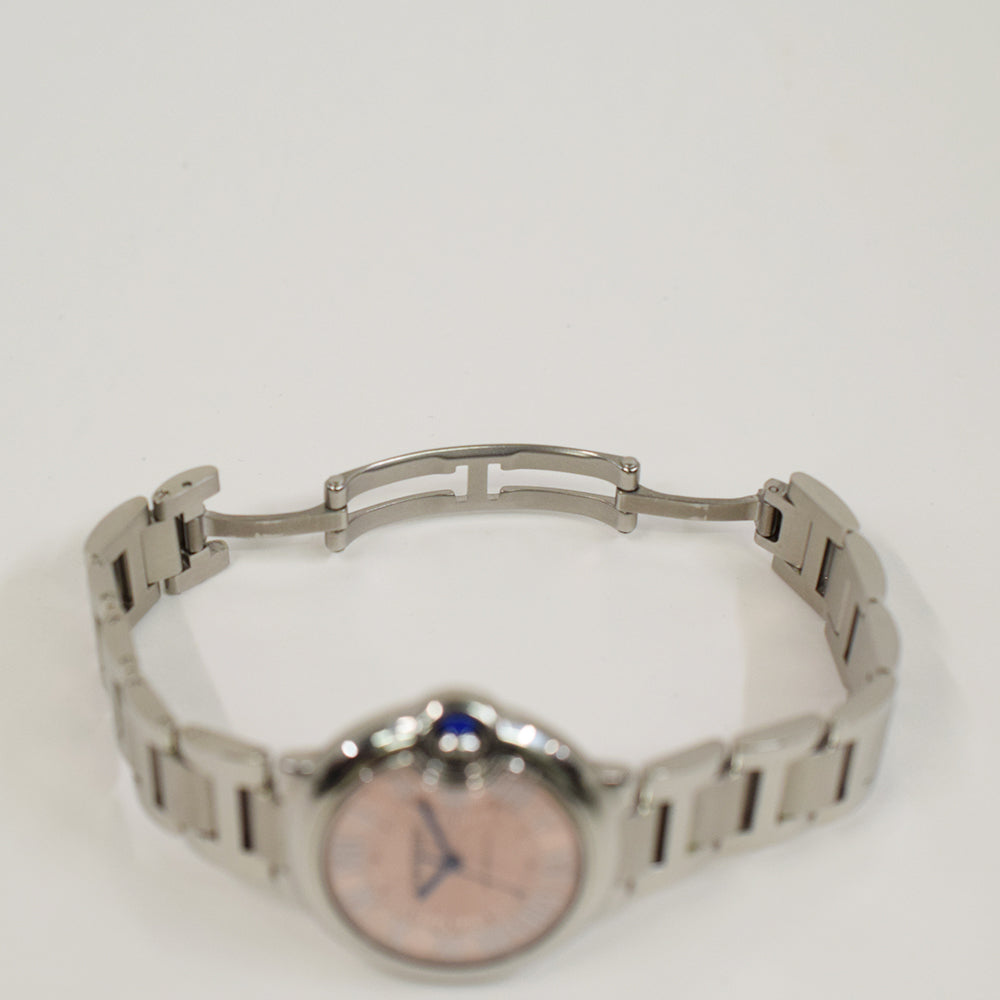 Cartier Ballon Bleu 33mm Steel W6920100 – Pink Roman Dial
