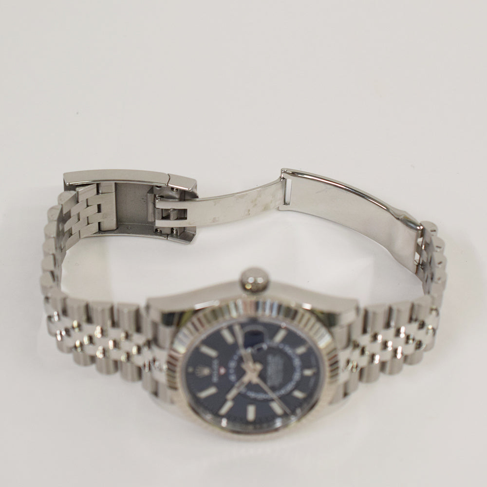Rolex Sky-Dweller 42mm Steel and White Gold 326934 – Blue Dial