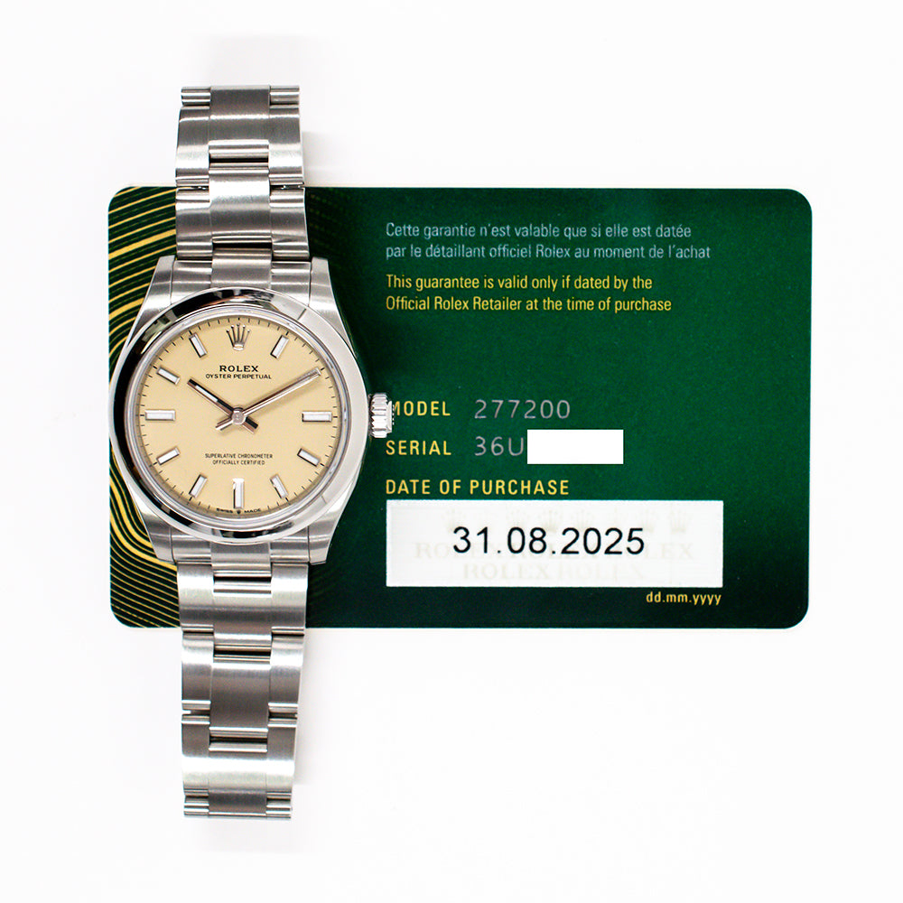 Rolex Oyster Perpetual 31mm 277200 – Beige Dial