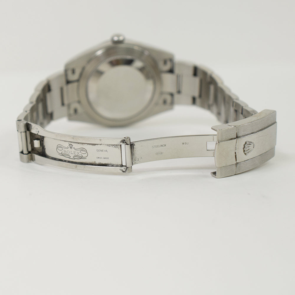 Rolex Datejust 41mm Steel and White Gold Fluted Bezel 126334 – Black Dial