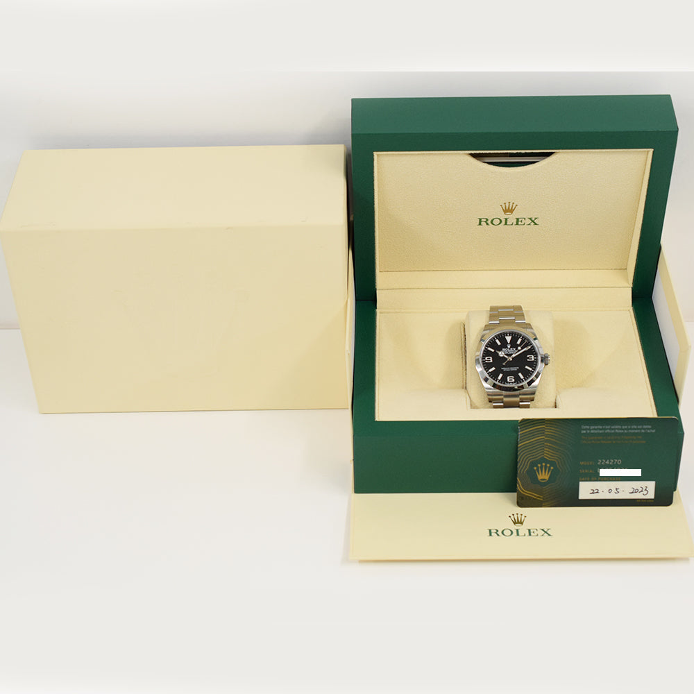 Rolex Explorer 40mm 224270 – Black Dial