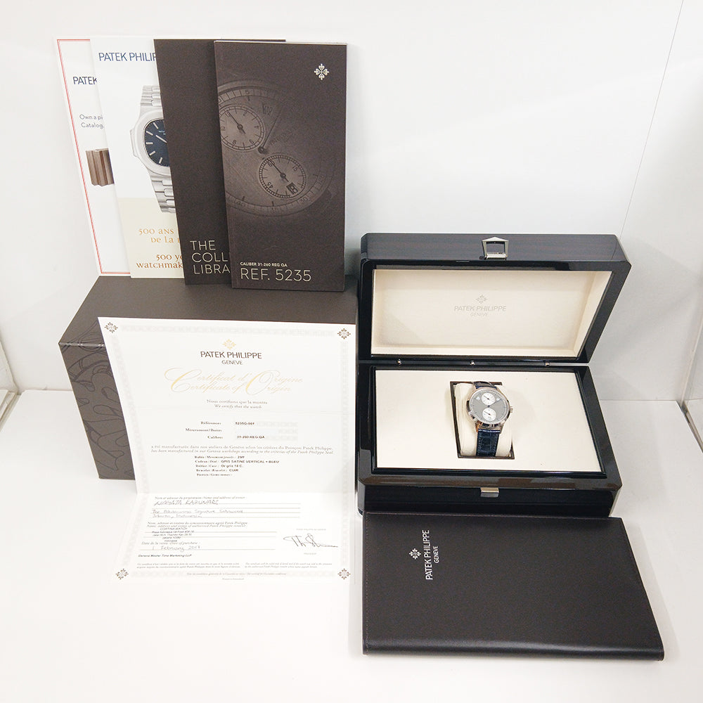 Patek Philippe Annual Calendar Regulator 40.5mm 5235G-001 – Silver Dial