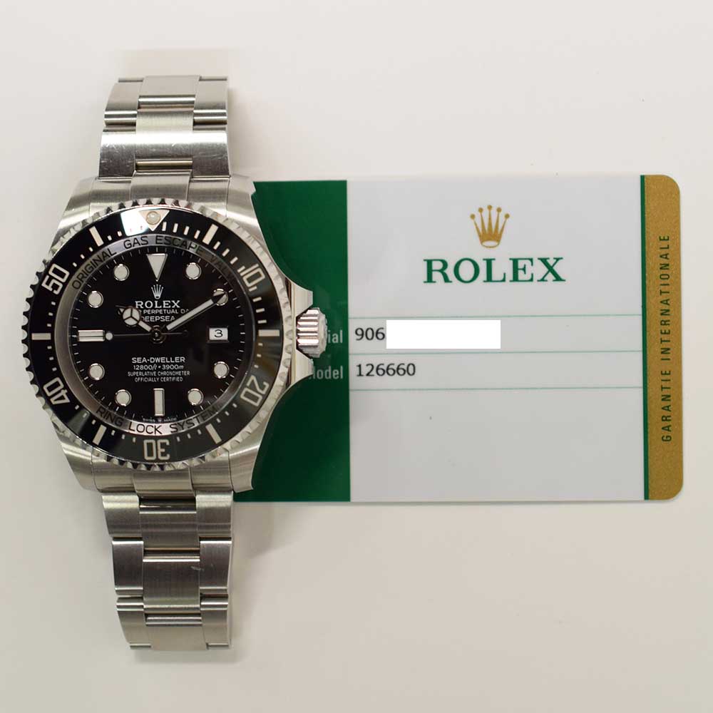Rolex Deepsea 44mm Steel 126660 – Black Dial