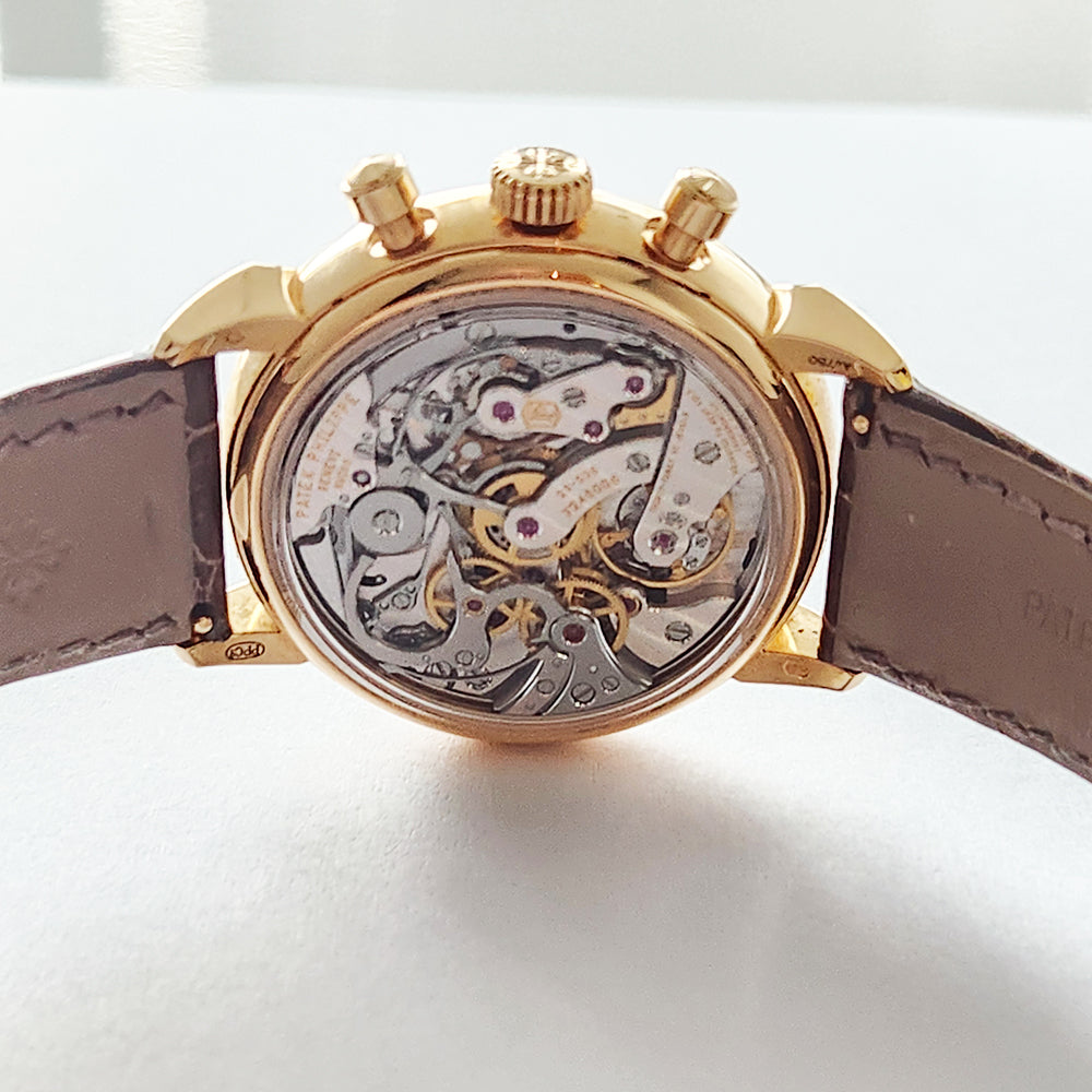 Patek Philippe Complications Chronograph 38mm Rose Gold 7150/250R-001 – White Dial